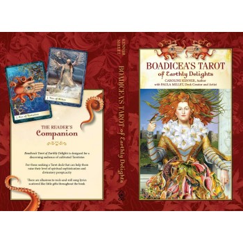 Boadicea's Tarot of Earthly Delights kortos Schiffer Publishing